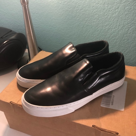 Gap Nwot black leather loafers size 8 - Picture 6 of 7